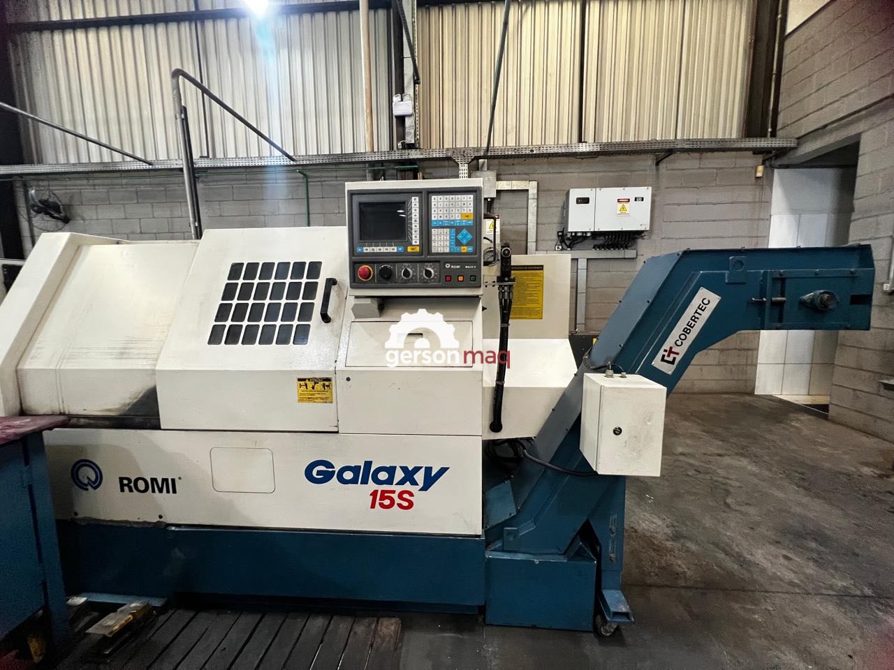TORNO CNC ROMI GALAXY 15 S - COMPLETO - REVISADO